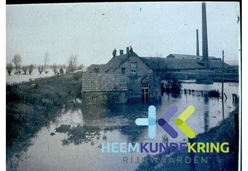 Hoogwater Spijk Steenfabriek F00002412
